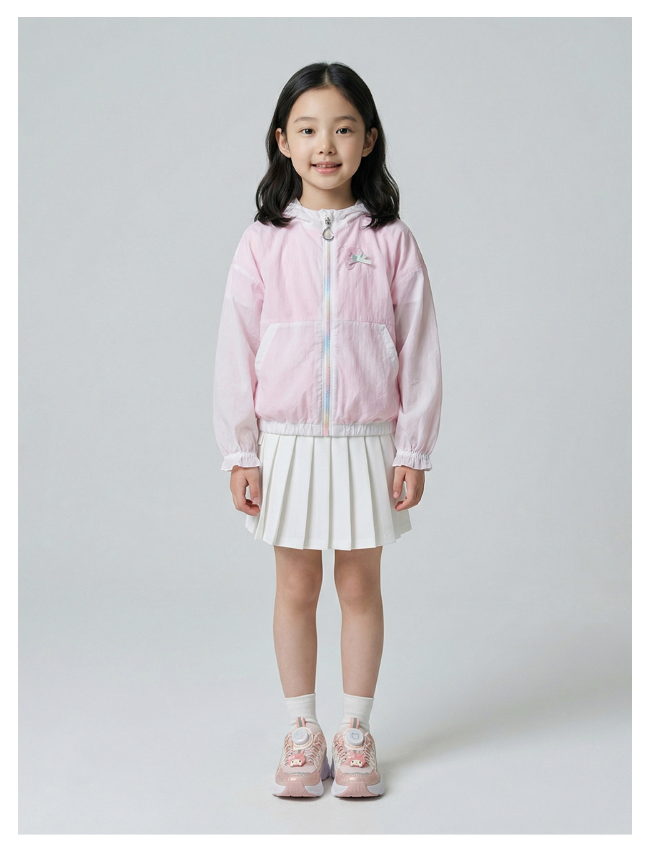 🇰🇷預訂 韓國直送🇰🇷Sanrio兩色人物裝飾撥盤式閃粉波鞋