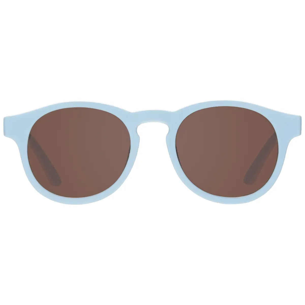 Baby and Kids Baby Blue Keyhole Sunglasses with Amber Lens