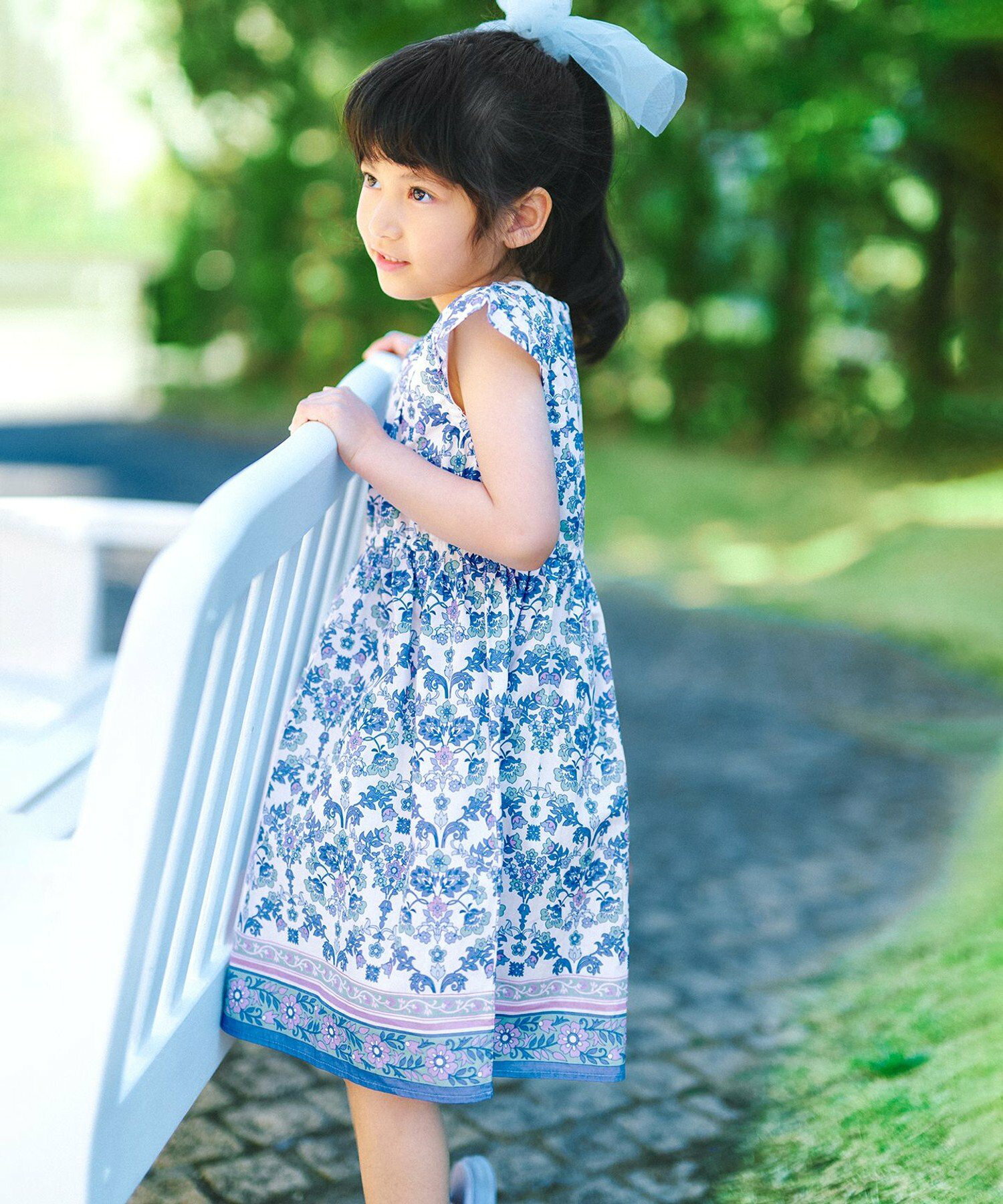 🆕【⭐訂購⭐】🌀 🇯🇵 日本直送🇯🇵 接觸涼感 荷葉袖 碎花 束腰 連身裙［6款選］🌀 [ELEA-0259][260629]