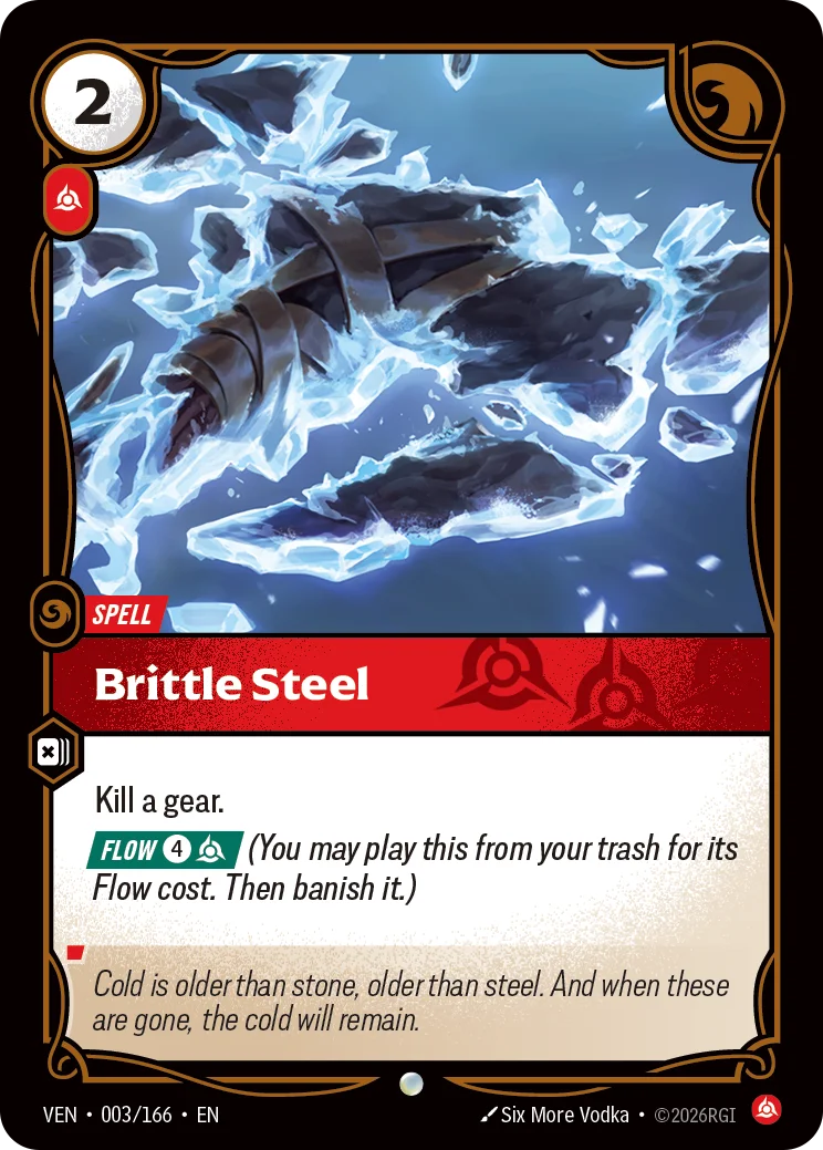 Vendetta - Commen- Fury Rune (Set 4)