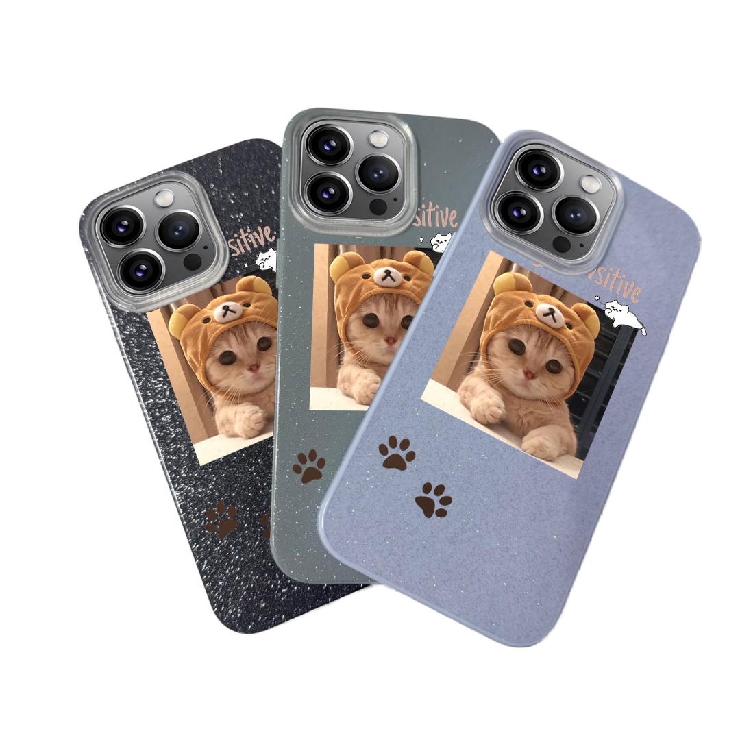 BLING CASE PHONE FOR IPHONE - DESIGN CAT A