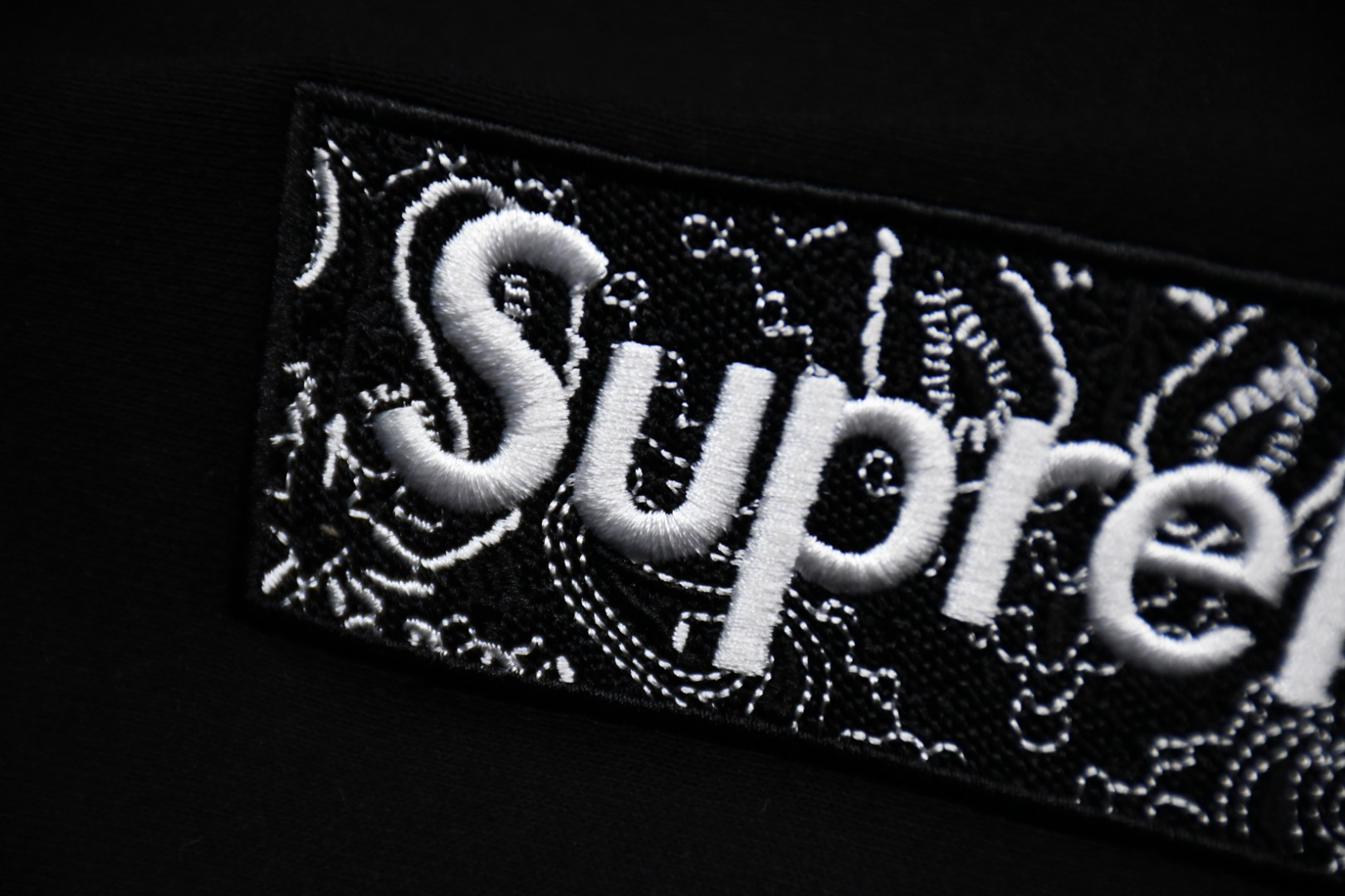 Supreme Bandana Box Logo Hooded Sweatshirt