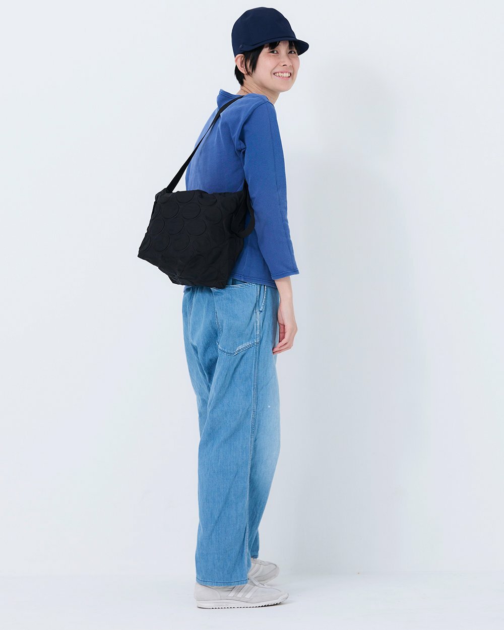 [現貨] [日本製] BAGNNOUN ｜ DOT SHOULDER  'S' | WHITE {TF2308035}