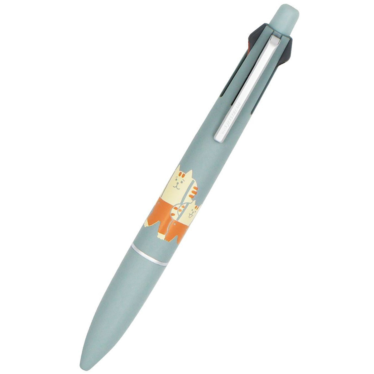 現貨｜MIND WAVE 懶洋洋喵之助 GOROGORO NYANSUKE 日本製 uni Jetstream Lite Touch Ink 4&1 多功能 5用筆 0.5mm 4色原子筆 + 0.5mm 鉛芯筆 (58079)