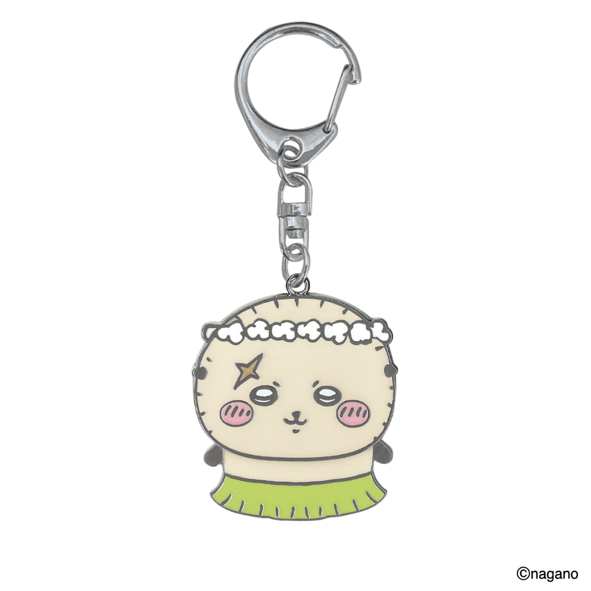 🎀【預訂】 Chiikawa 人魚島的秘密搖頭Keychain - Rakko