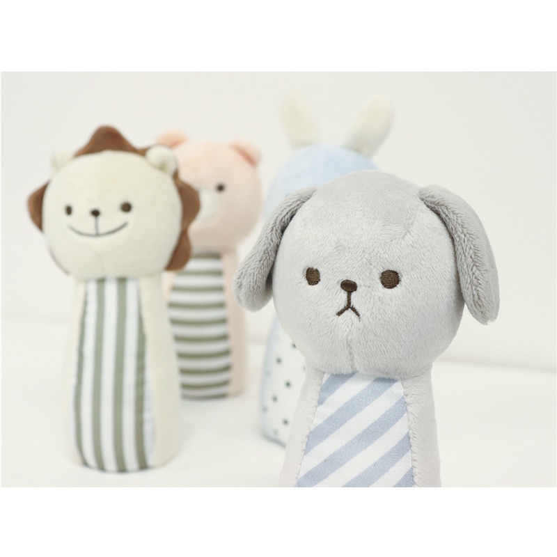 🇯🇵預訂 日本直送🇯🇵可愛動物棉花糖保齡球布藝玩具套裝1Y+