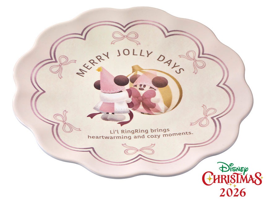 [訂購] [東京迪士尼] ❄️ TOKYO DISNEY CHRISTMAS 2026 Lil RingRing 陶瓷碟 {TF2610188}
