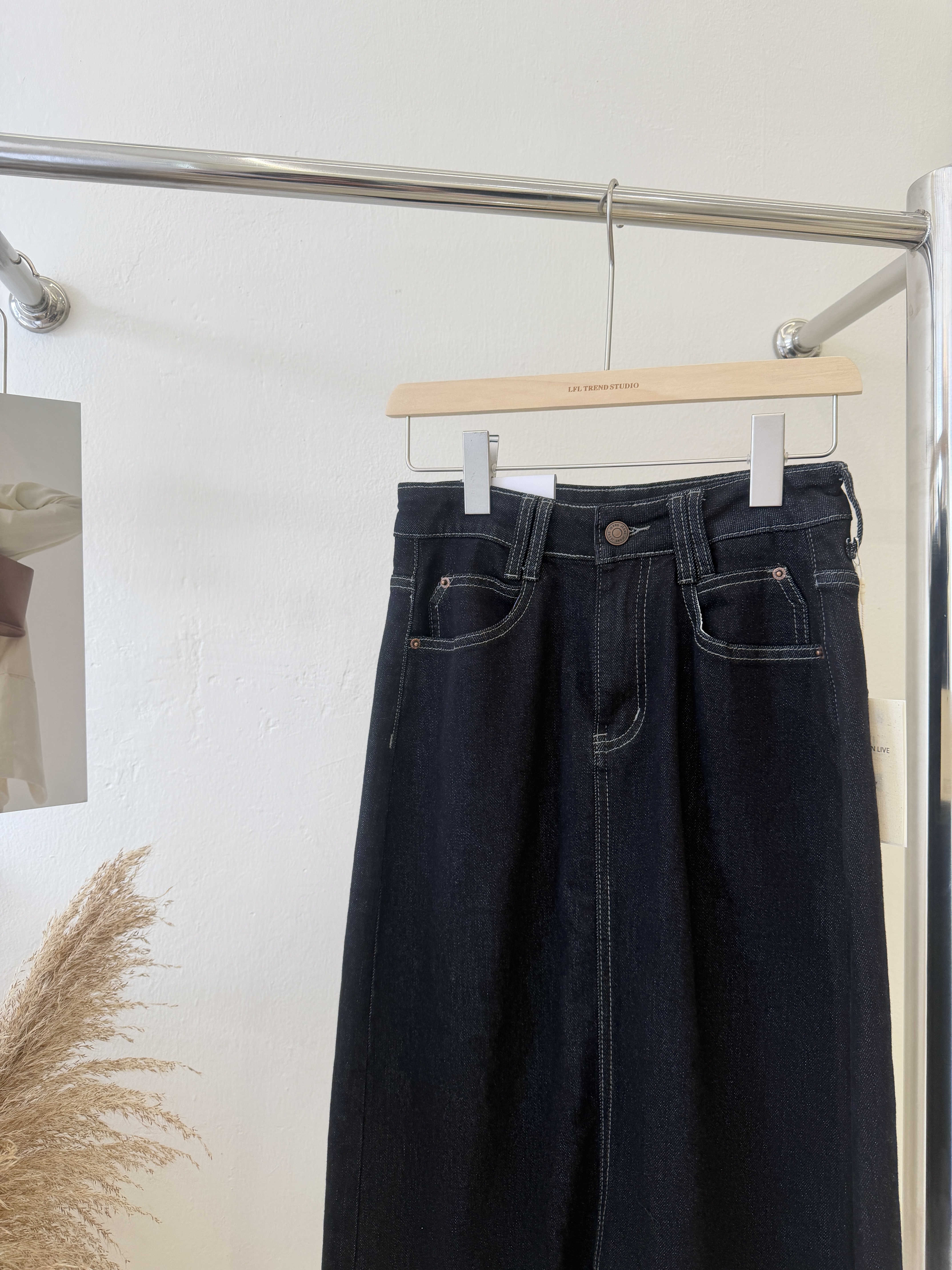 6351 爆款百搭高腰裙