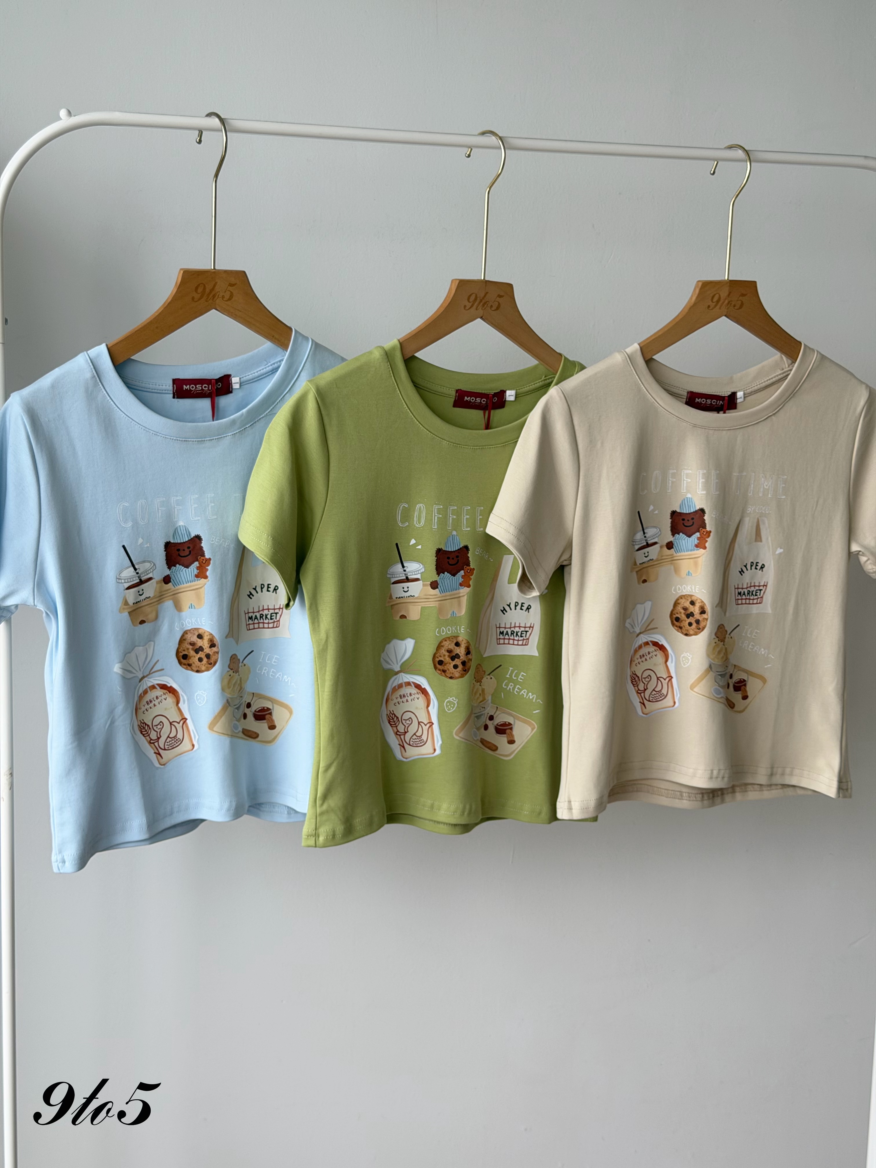 T4521 Short Sleeve Printed Tee - 6 Colors 