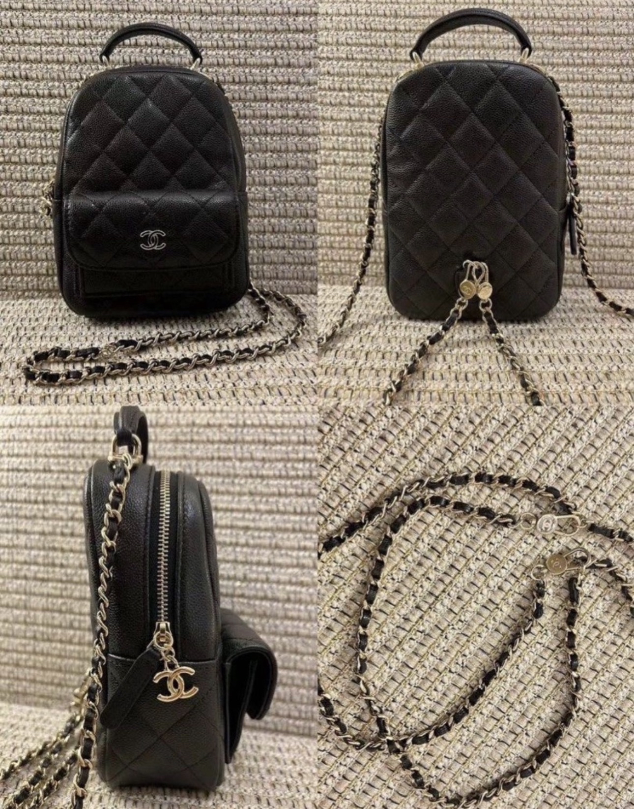 Chanel 香奈兒黑色背包