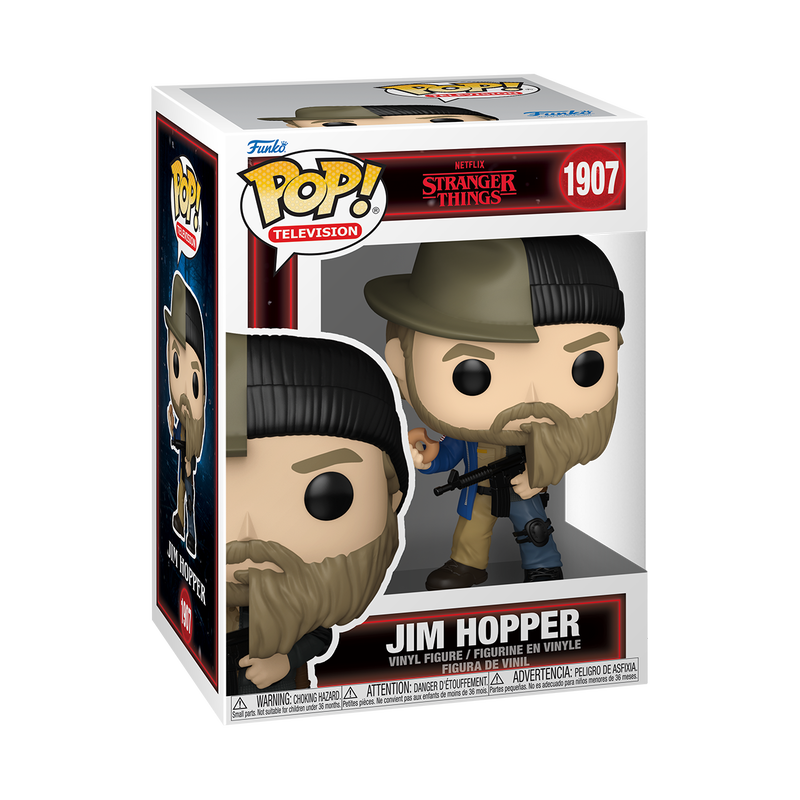 📦訂購 美國代購 Funko POP! STRANGER THINGS Jim Hopper (Split) Figure 怪奇物語 模型