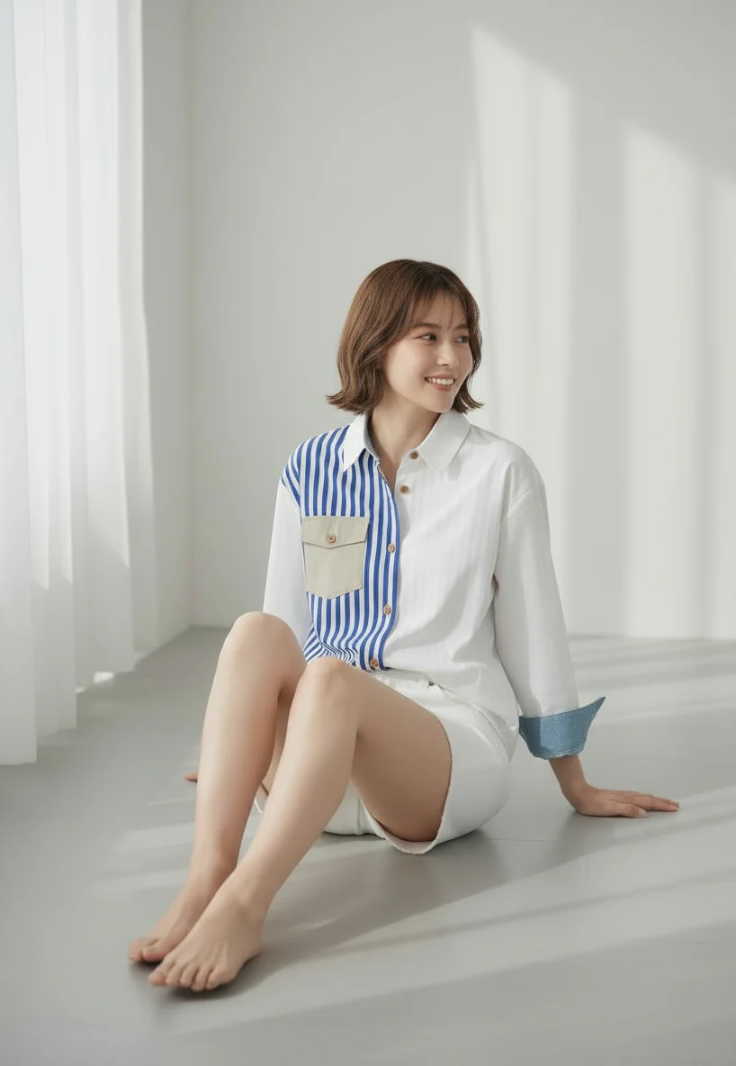 MOMOJI Saint Tropez Shirt | Hooman (Adult/Kids)