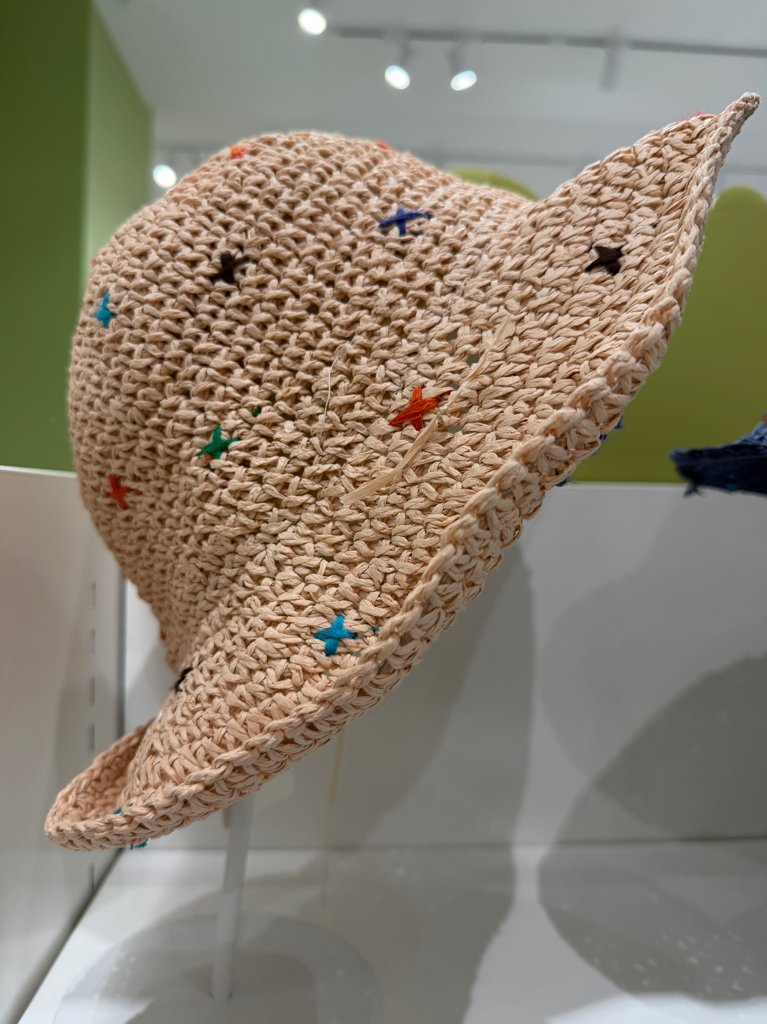 Colorful Mixed Yarn Straw Hat