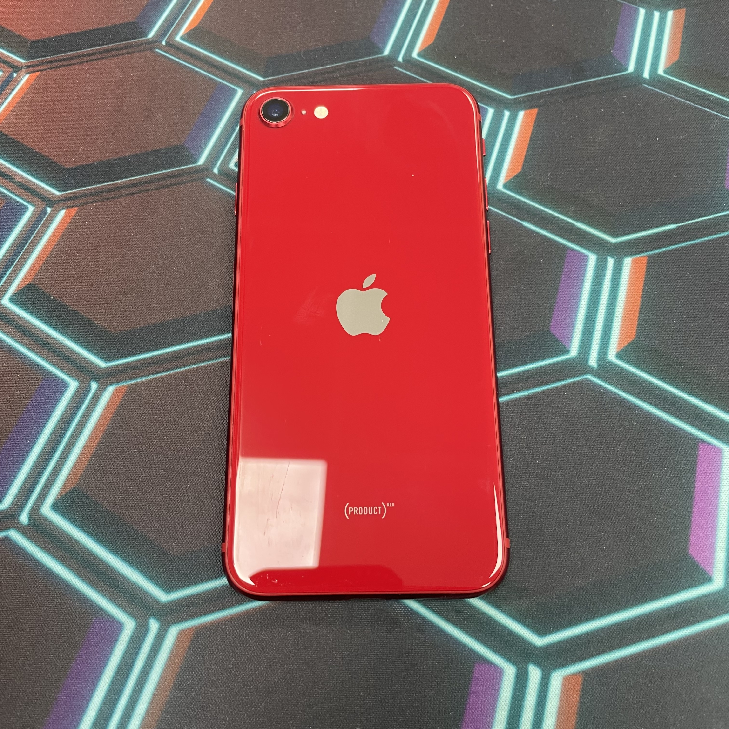 *7866 SE 3 完美機 128GB 電100 紅色 red