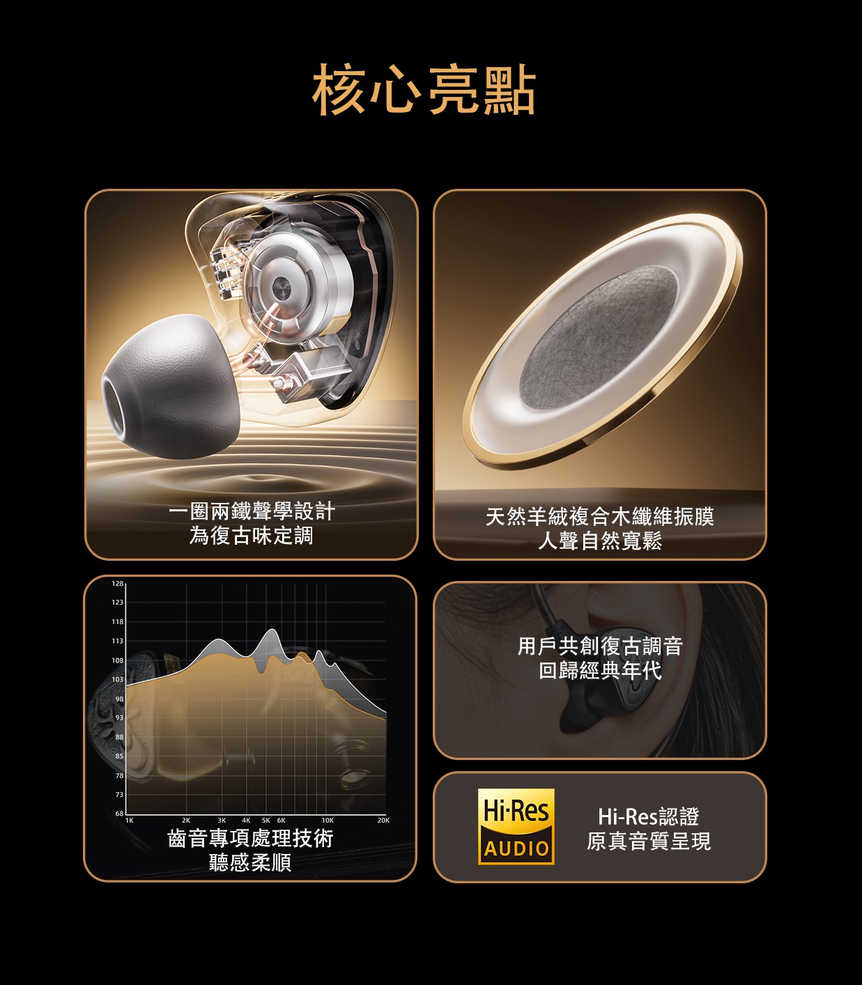 一圈兩鐵混合單元入耳式耳機 ~ FiiO Snowsky 鹿鸣