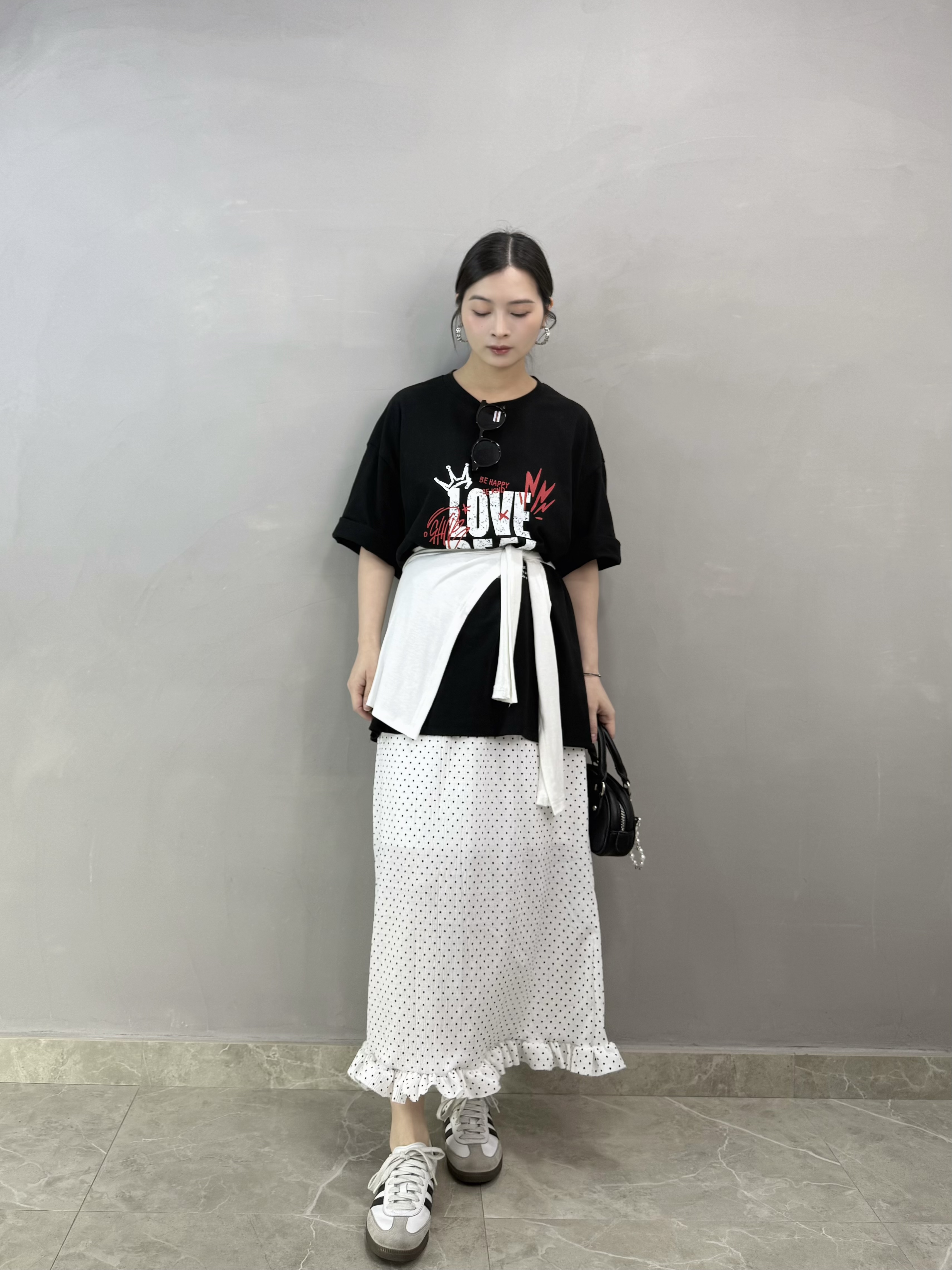 S62 Love real小開叉tee