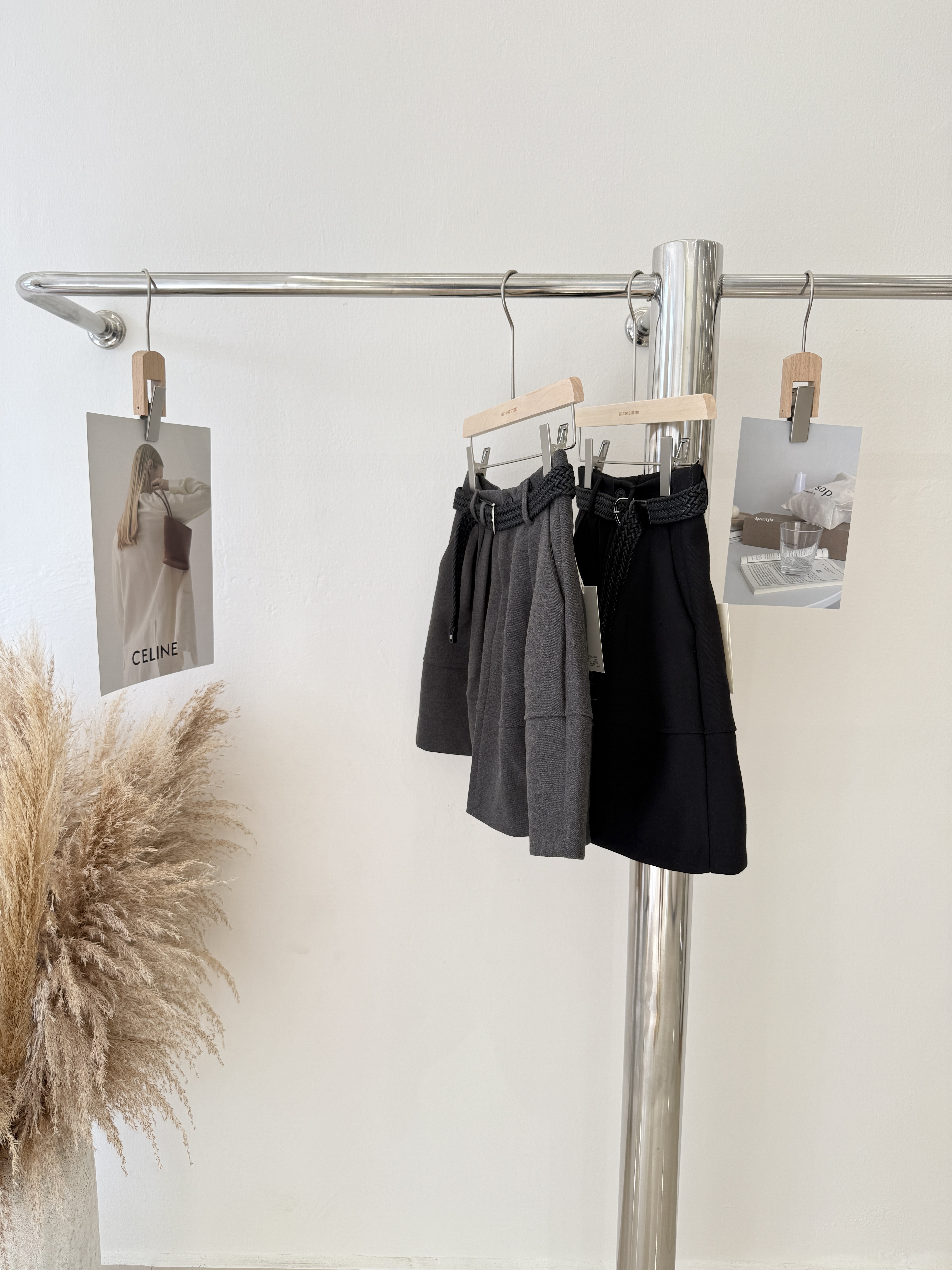 6890 爆款百搭高腰A字裙