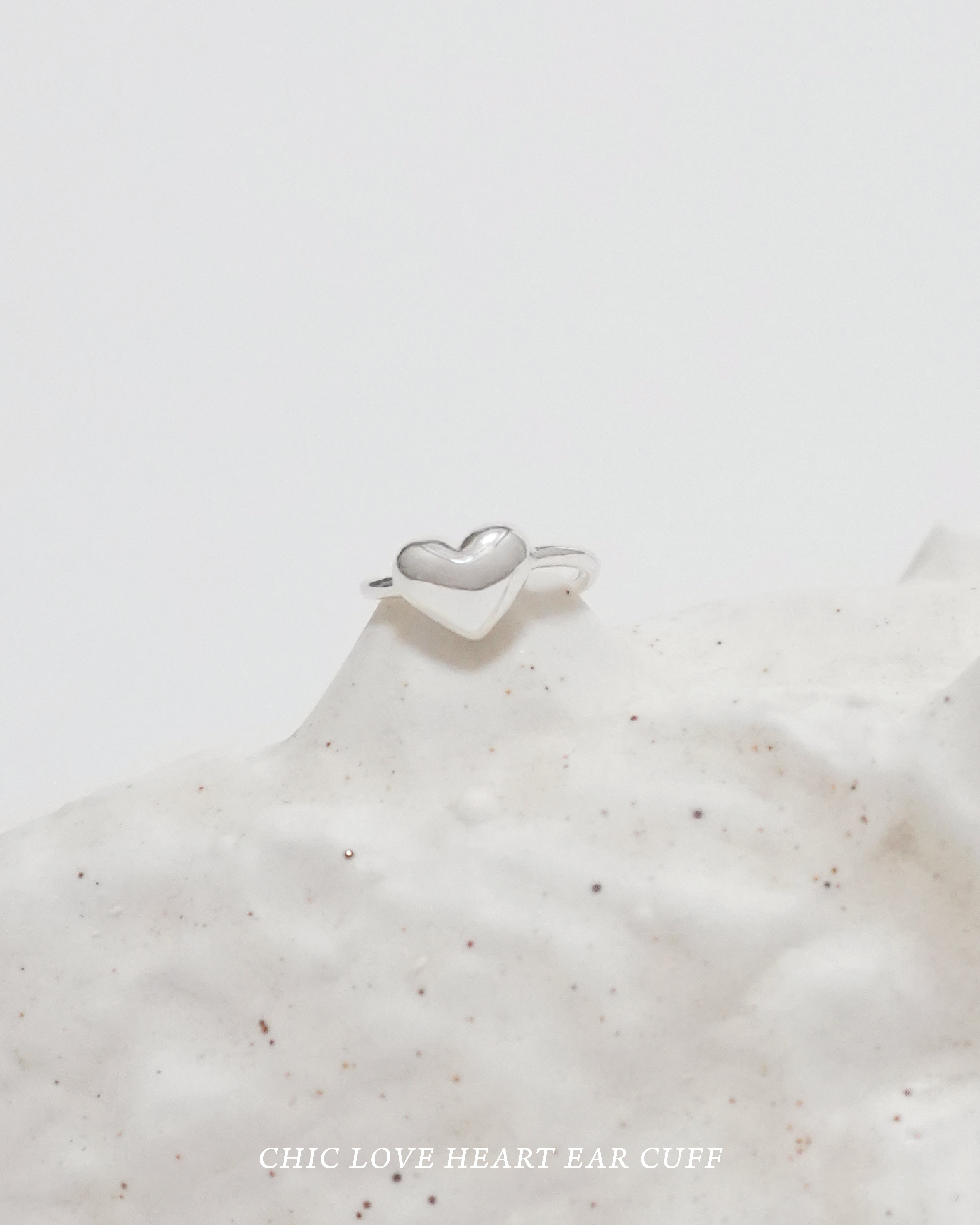 Chic Love Heart Ear Cuff