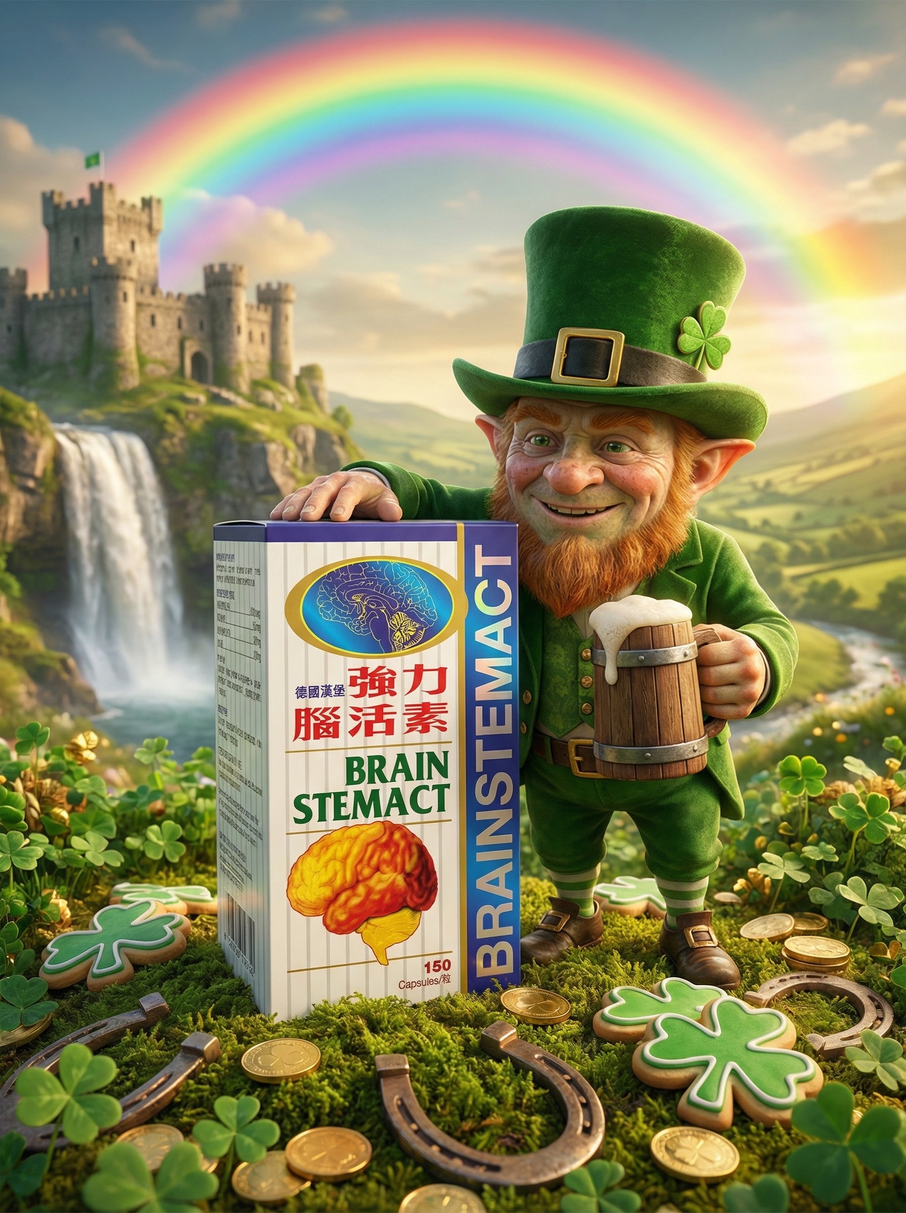 德國漢堡強力腦活素 150粒