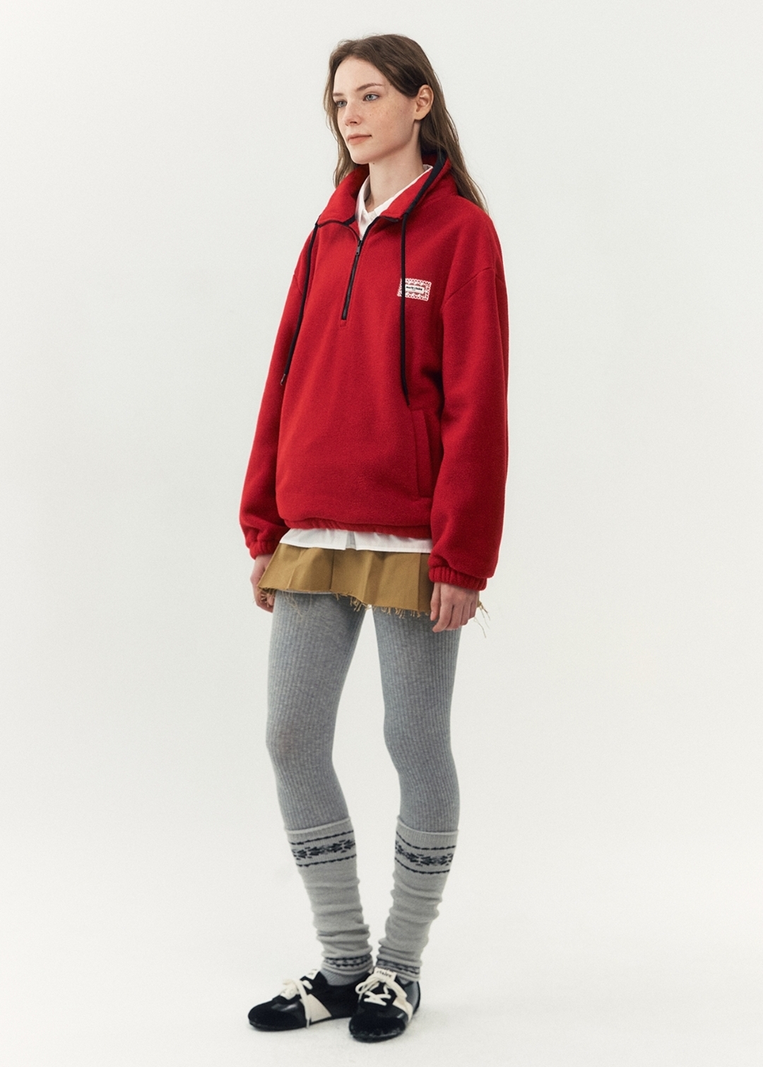 Marie Claire Fleece Half Zip-Up