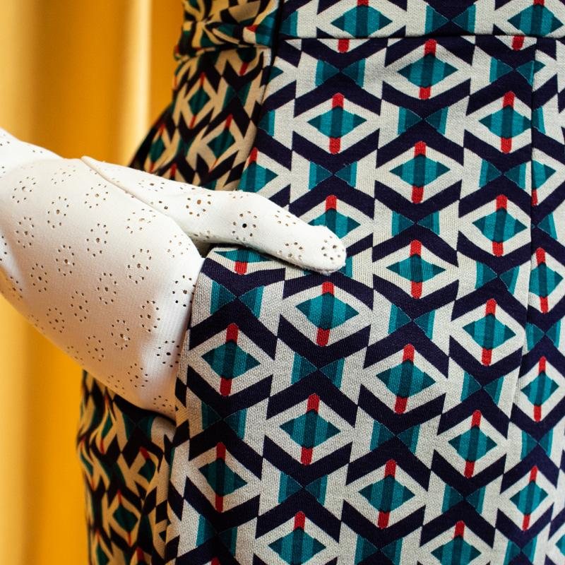 （SOLD OUT）- 1980s Inspired One Shoulder Summer Dress - Exotic Giorgia Dress (FM159)