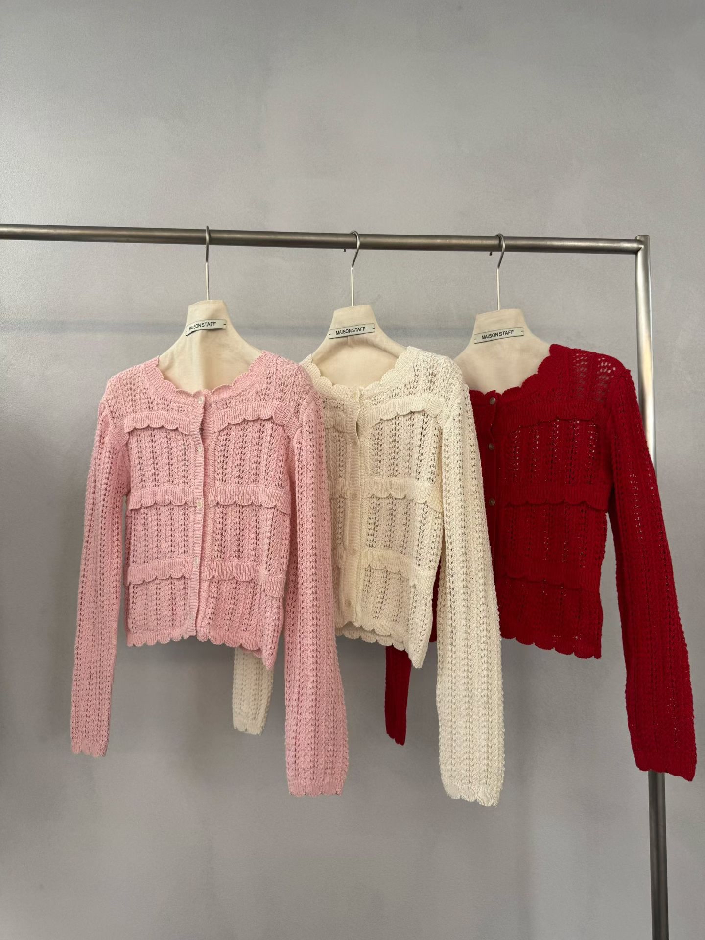 (2026SS) MAISONSTAFF - CARDIGAN 