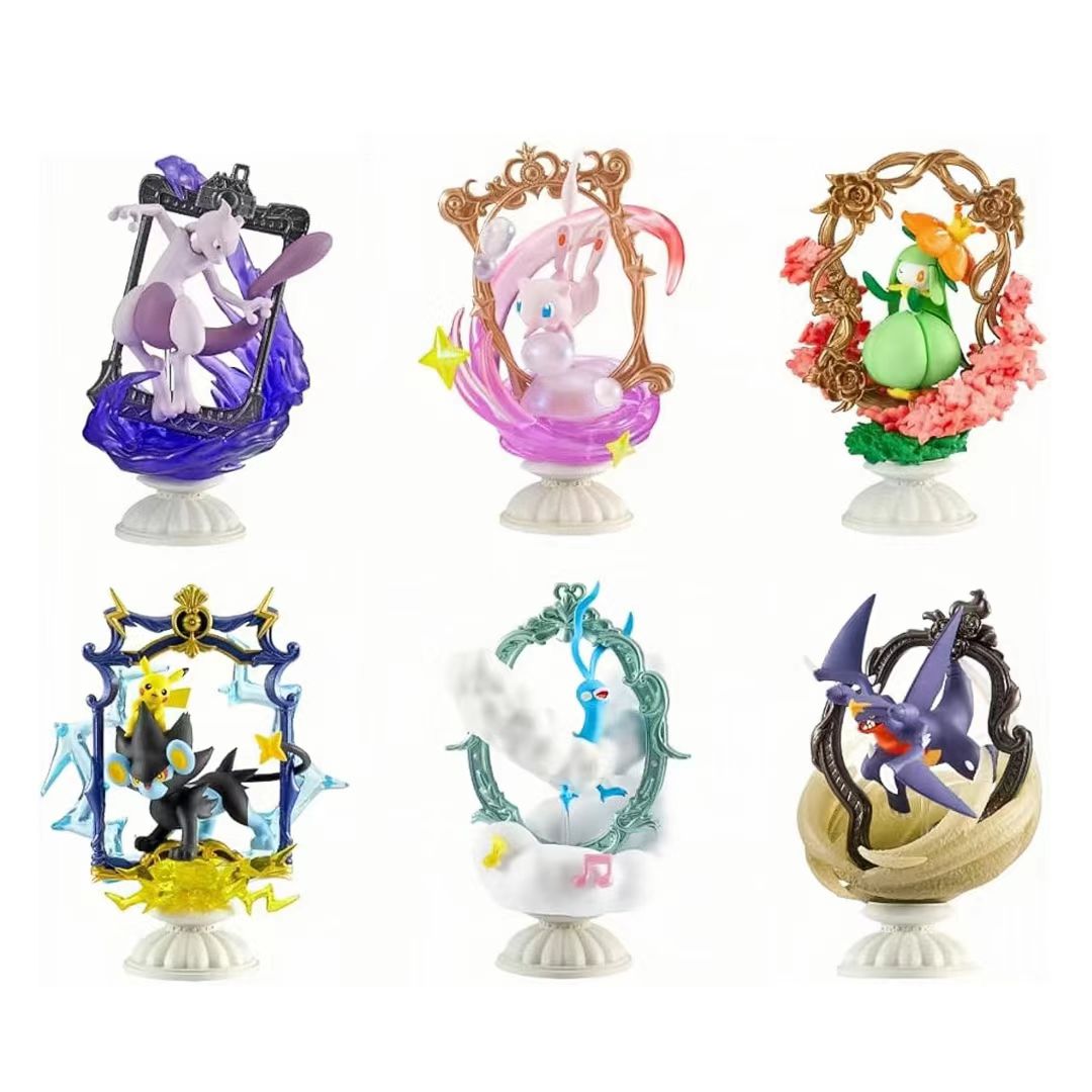 日本直送 RE-MENT 寶可夢 Pokemon Decorative Frame Collection 2～超越畫框、拓展開來的世界～(一套6款)