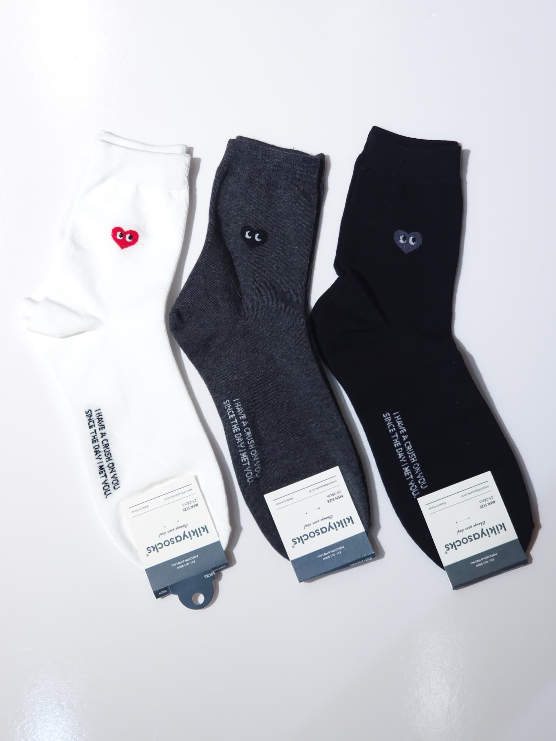 KKY Heart Eyes Men’s high socks