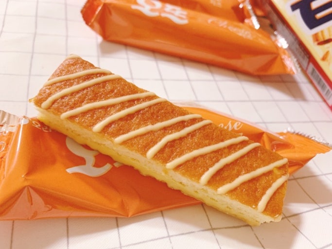 韓國 Orion O'tte 濃郁車打芝士 小蛋糕｜ Cheddar Cheese Bar Cake