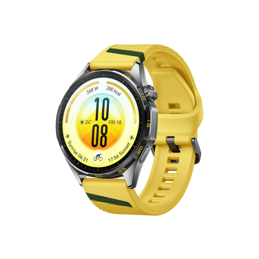 Huawei Watch GT 7 46mm（藍牙）速影黃｜強悍續航・全新健康洞察・血糖風險評估・運動級智能手錶｜香港行貨