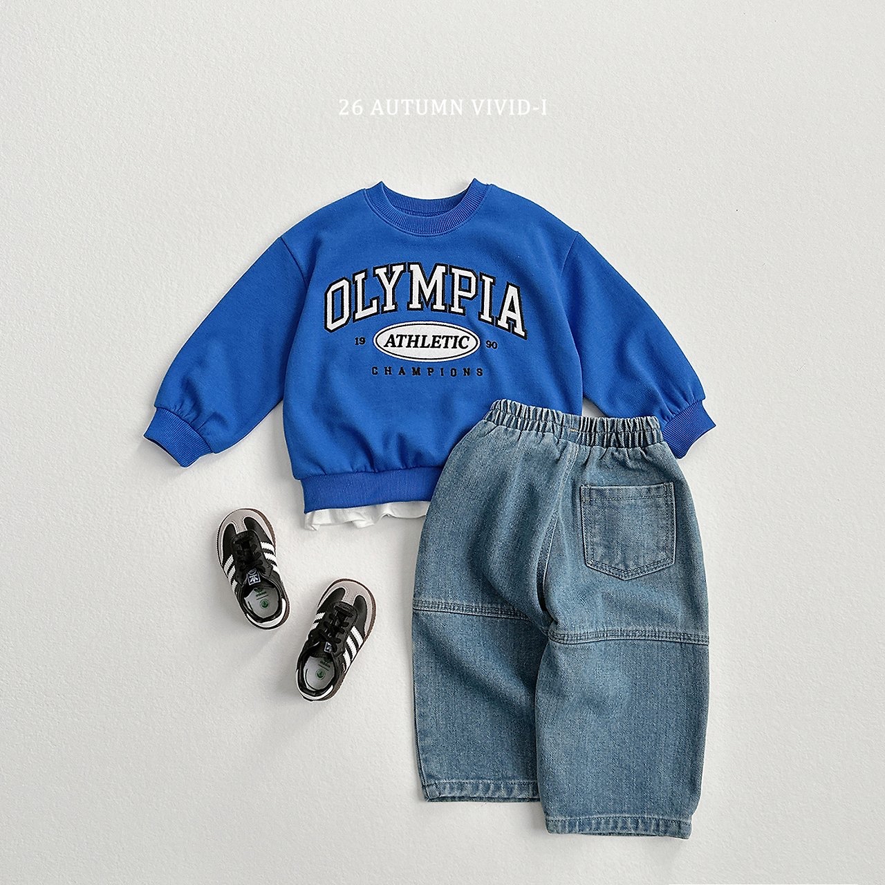 Vivid | Incision denim pants
