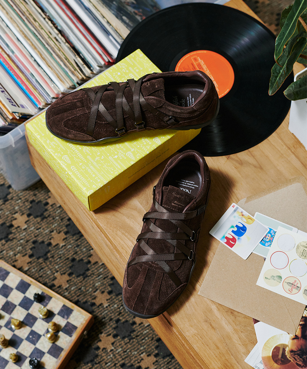 Rockfish Weatherwear ZANE X-STRAP SNEAKERS (SUEDE)