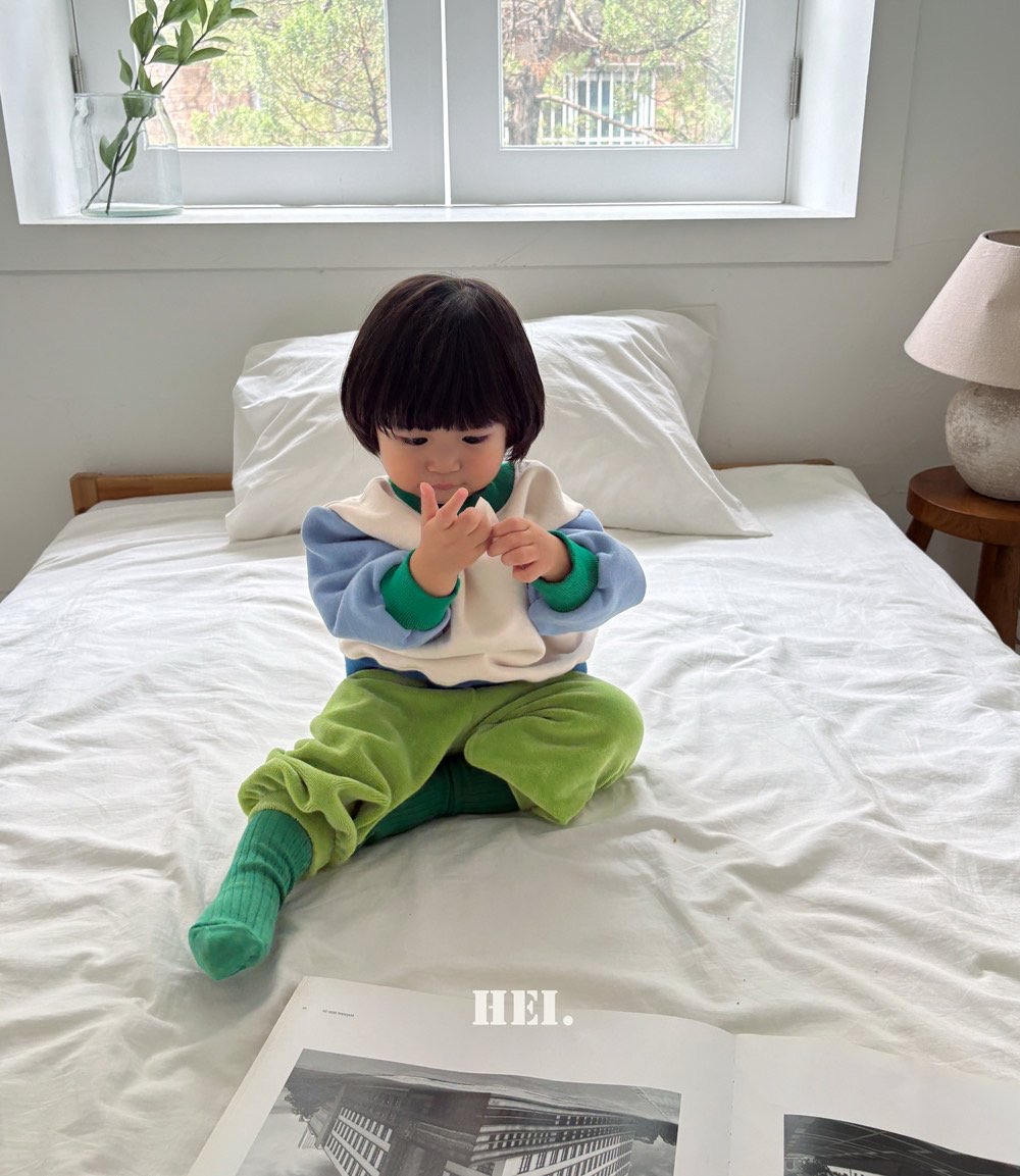 Hei | Color-block Sweatshirt