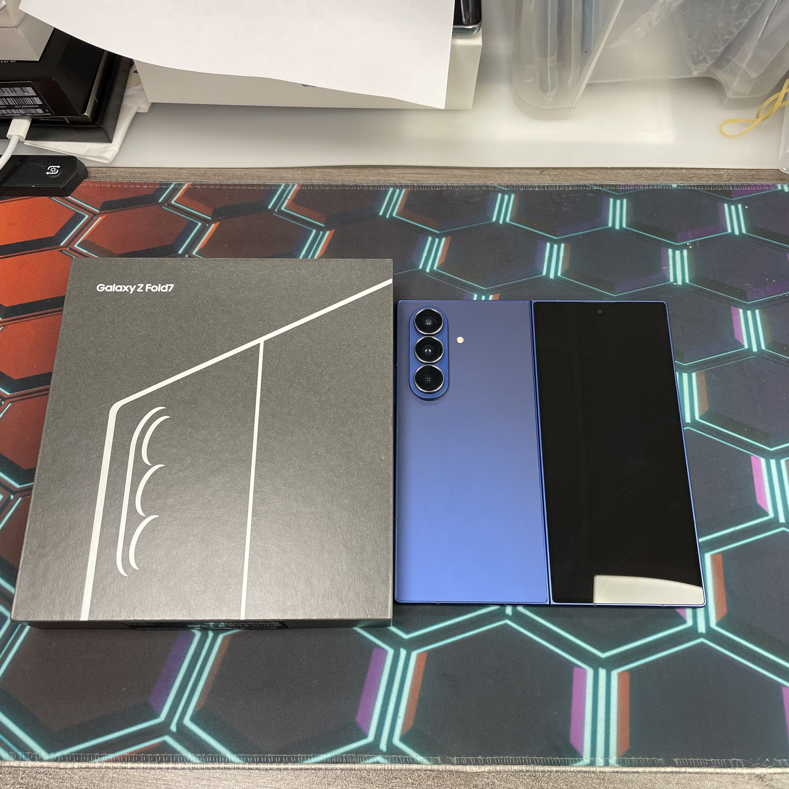*7906 Galaxy Z Fold 7 完美機 12+256GB 藍色 blue