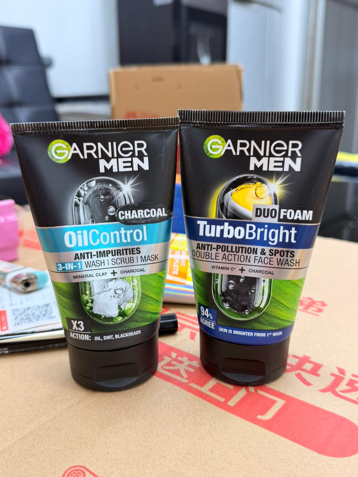 GARNIER MEN潔面洗面奶180ml