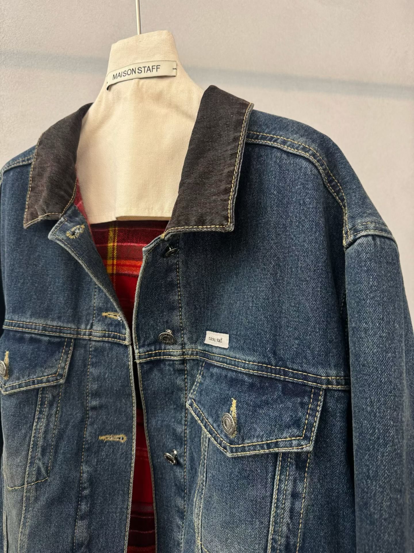(2026FW) MAISONSTAFF - DENIM JACKET