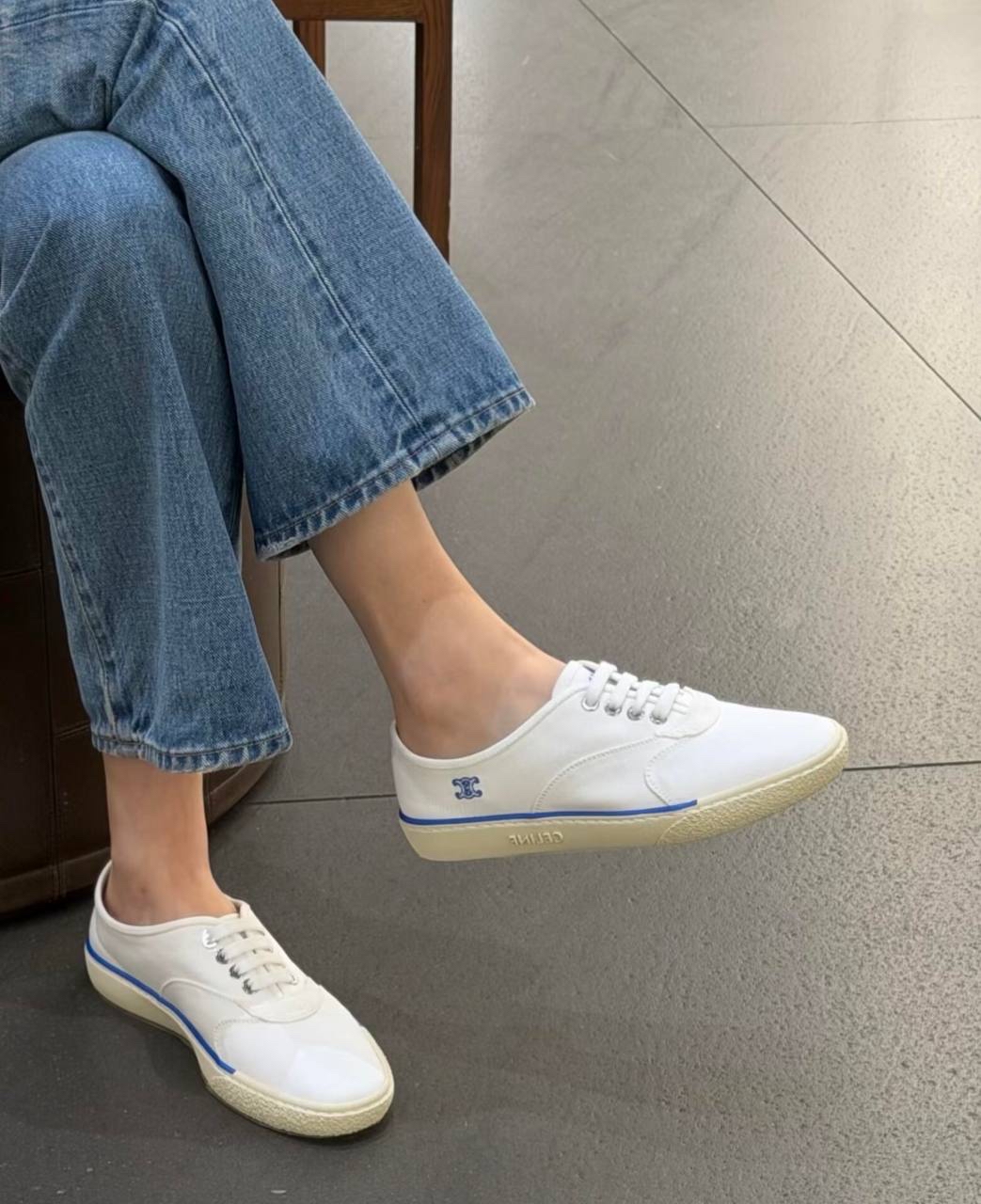 限時精選折扣✨新款🆕訂貨🍒Celine 帆布小白鞋 補碼 Size 36 37 38 39 40 41
