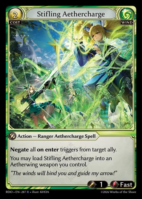 Stifling Aethercharge / RDO-287 (R)