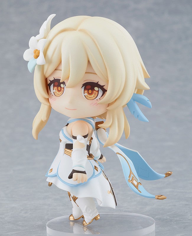 (預訂訂金 $100) (總價 $320) GSC Nendoroid 1718 原神 旅行者 (熒) 黏土人 Traveler (Lumine) (再版) (行版)