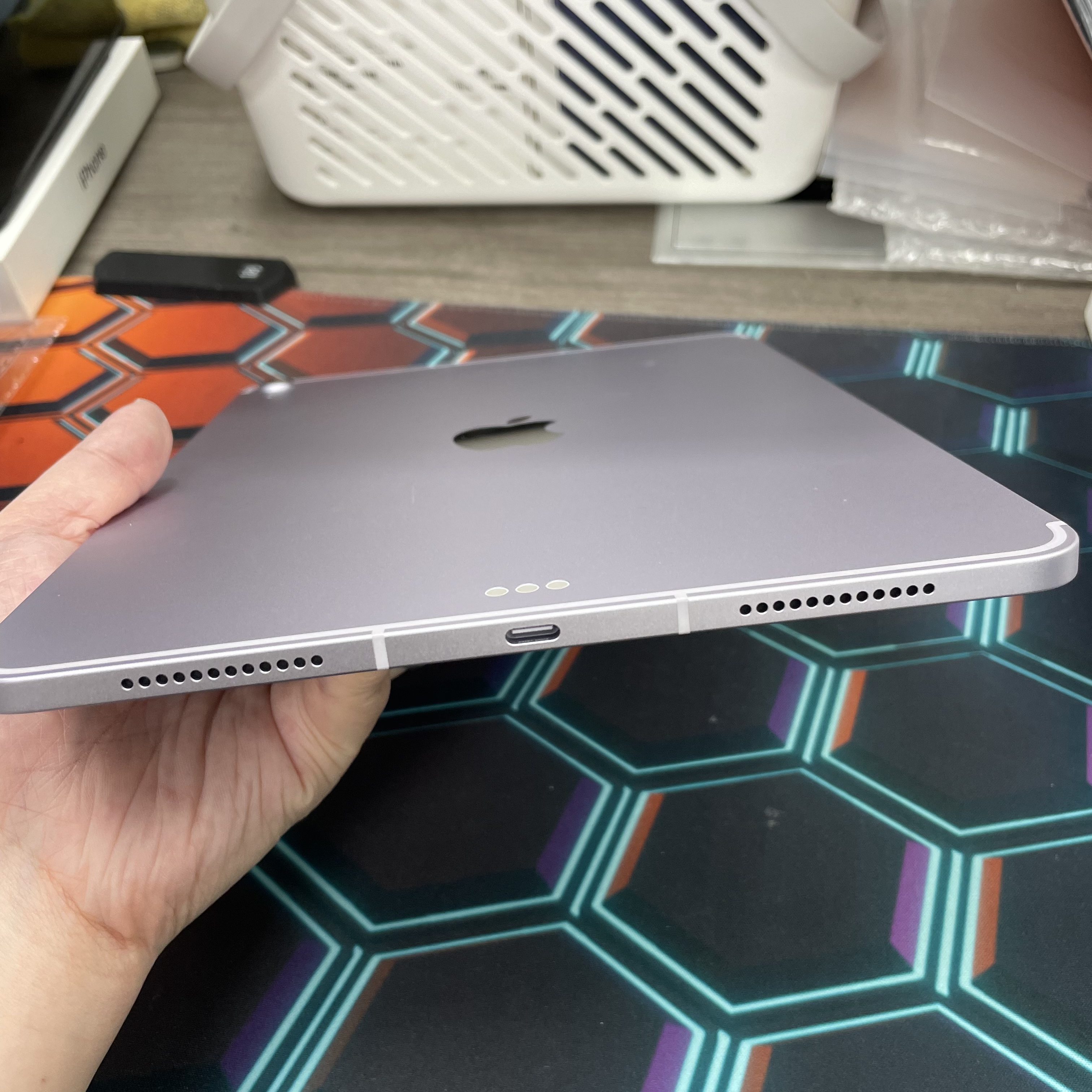 *6687 iPad Air 7 11吋 M3 全新機 256GB 5G版 紫色 purple