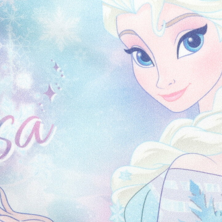 🇯🇵預訂 日本直送🇯🇵Disney公主兩色人物圖案印花荷葉邊吊帶連身泳衣