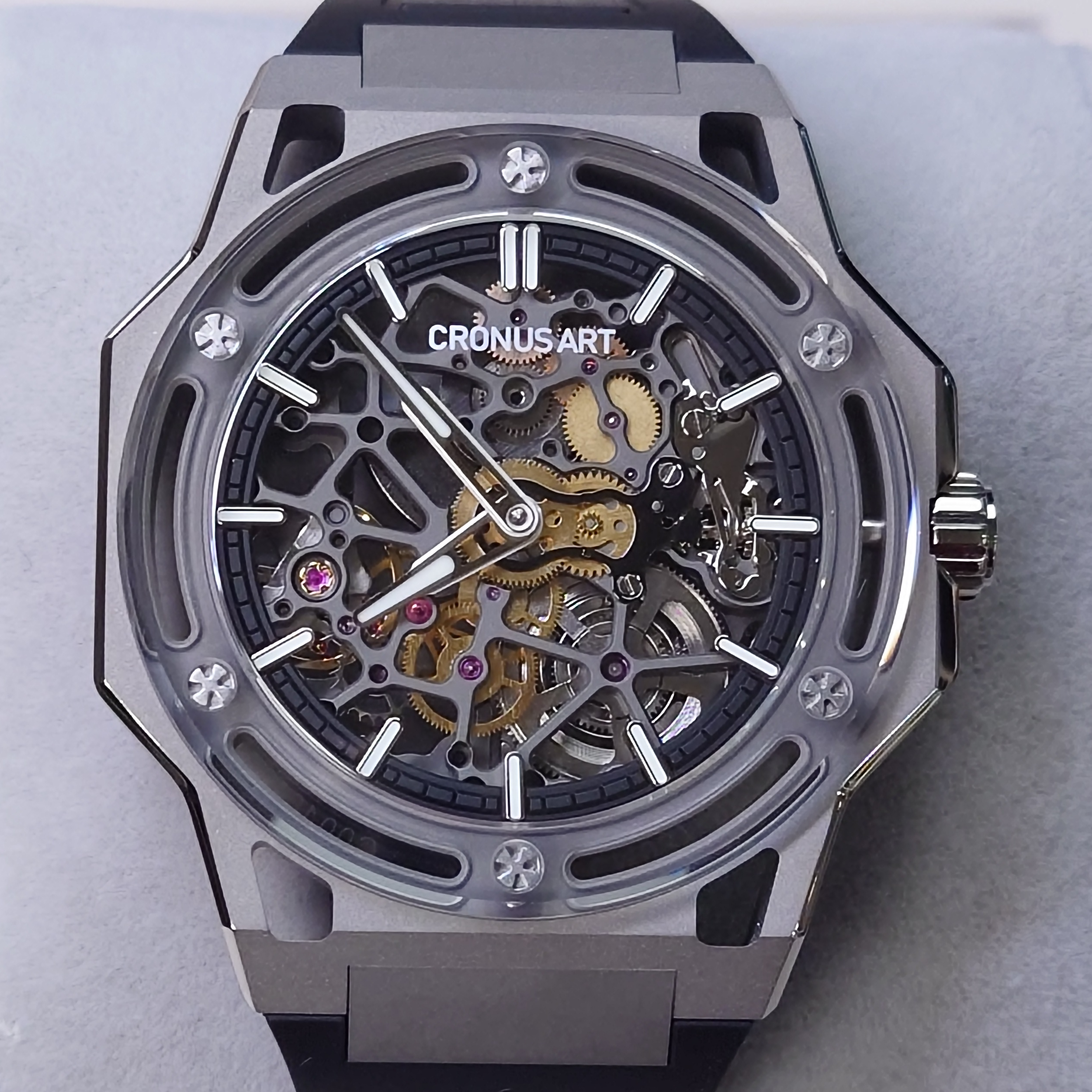 Cronus Art 探險者珍珠陀機械表 Grey
