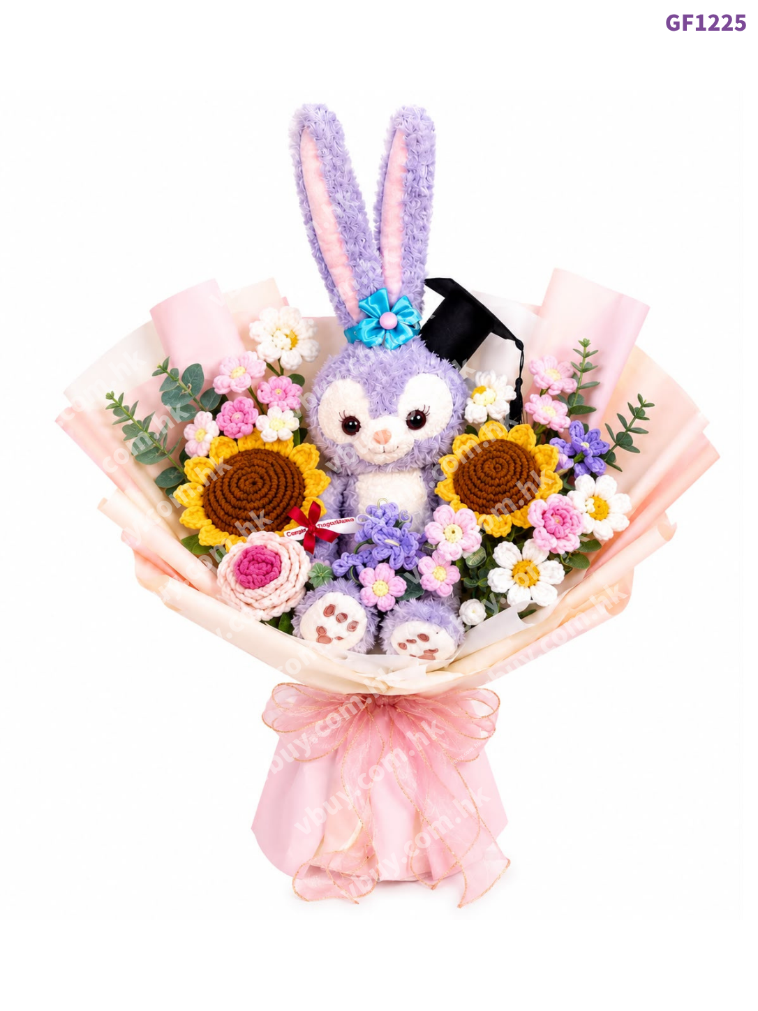 正版Disney StellaLou 畢業公仔花束 50cm Disney StellaLou Graduation Bouquet 畢業禮物 香港 Vbuy