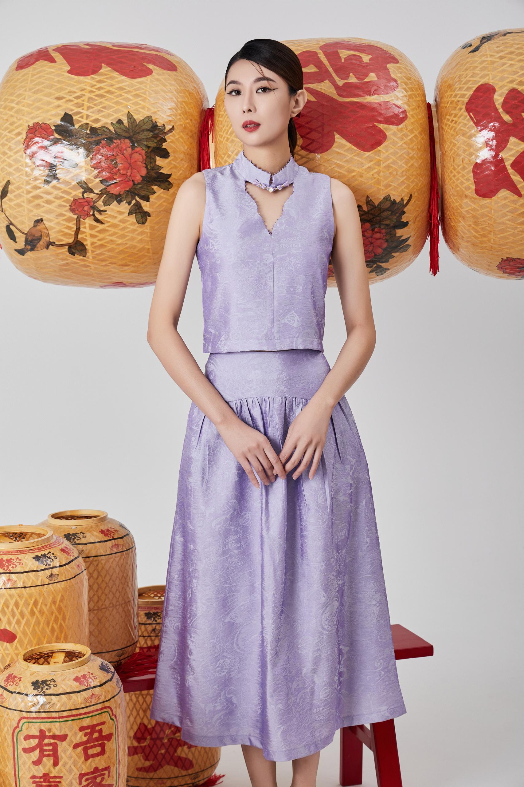 独家设计套装半裙 1392