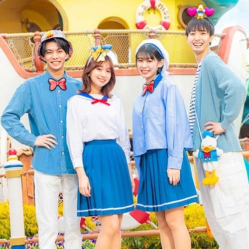 [現貨] [東京迪士尼] DONALD's QUACKY DUCK CITY! 系列 2025 ｜ 毛公仔斜揹袋 {TF2503022}