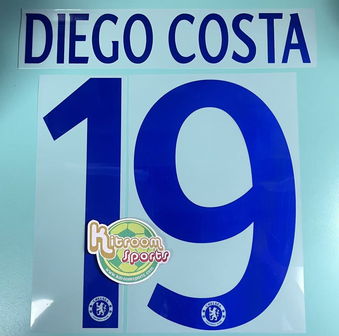 2014-15 Chelsea Away UCL Nameset #19 DIEGO COSTA