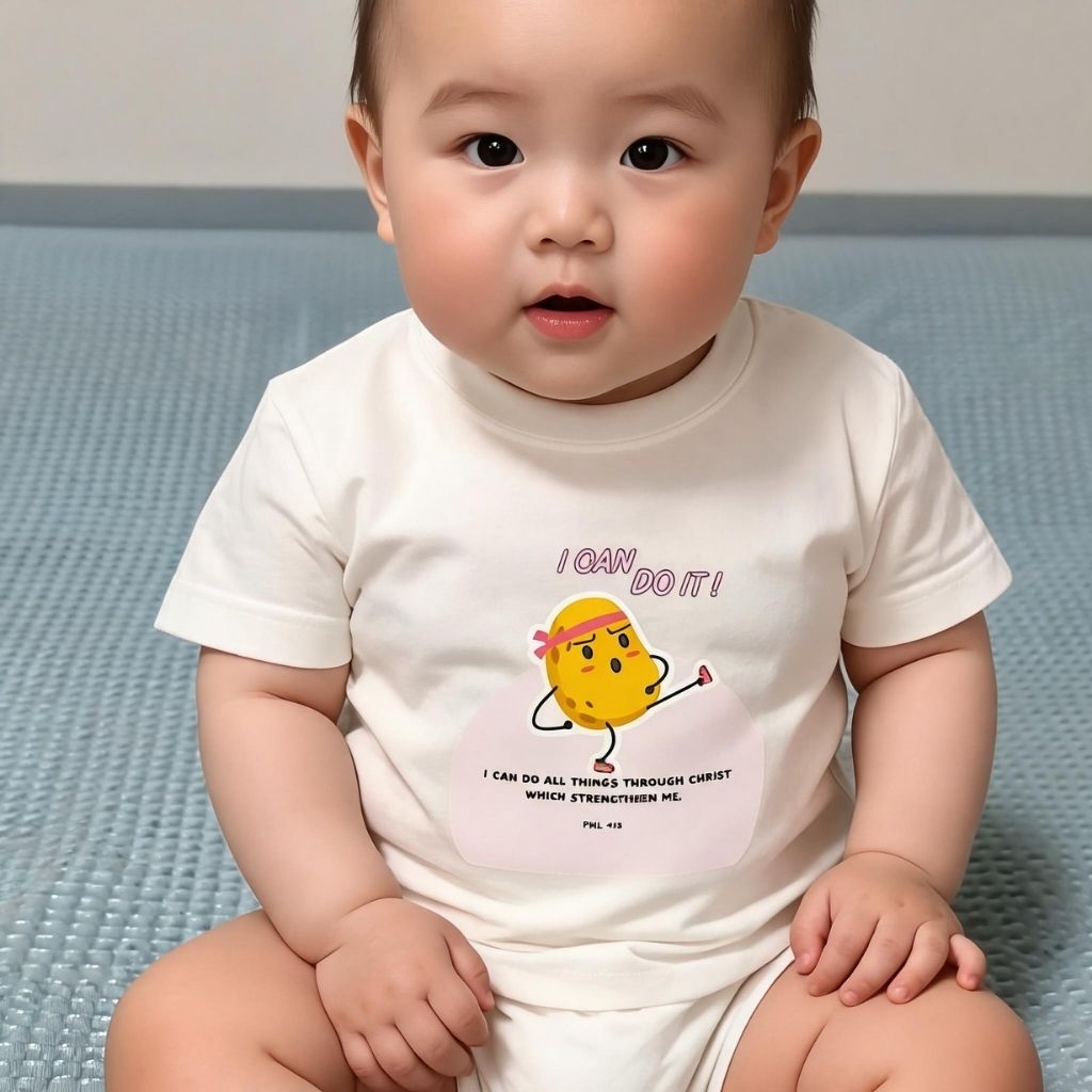 I CAN DO IT!純棉短袖T恤