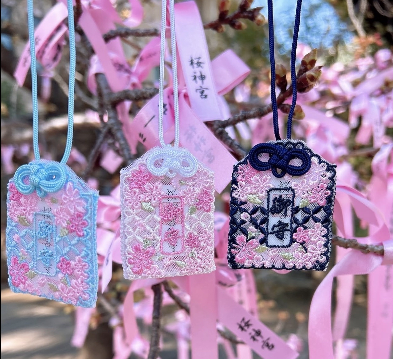 春詣 – 櫻神宮 Lace 御守 (現貨)