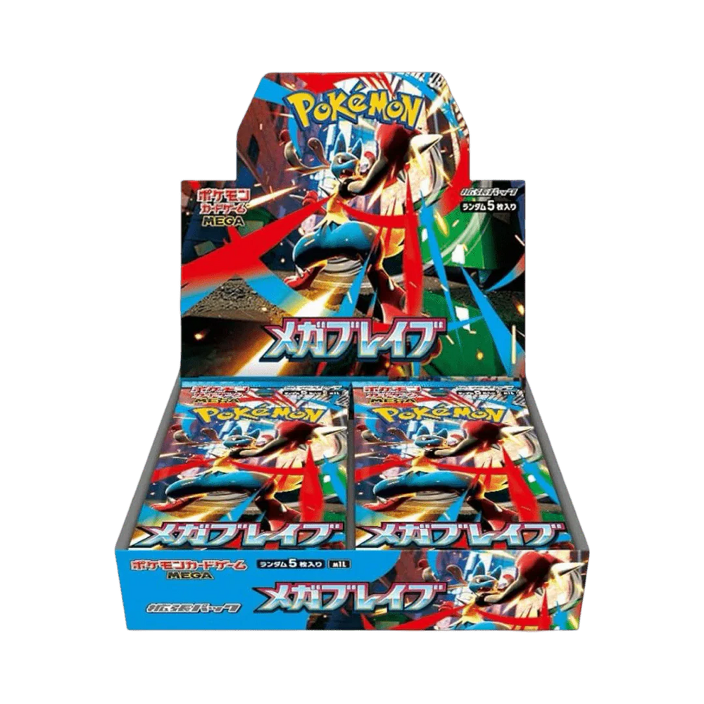 Pokemon寶可夢 - 日本版 PTCG M1L Mega Brave 原盒原膜 (擴充包 30包/盒) メガブレイブ 超級勇氣