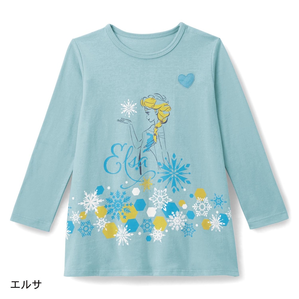 🆕【⭐訂購⭐】🇯🇵 日本直送 🌀 #Disney 拼接設計 長袖上衣 🌀 [PLIA-0217]  [261029]